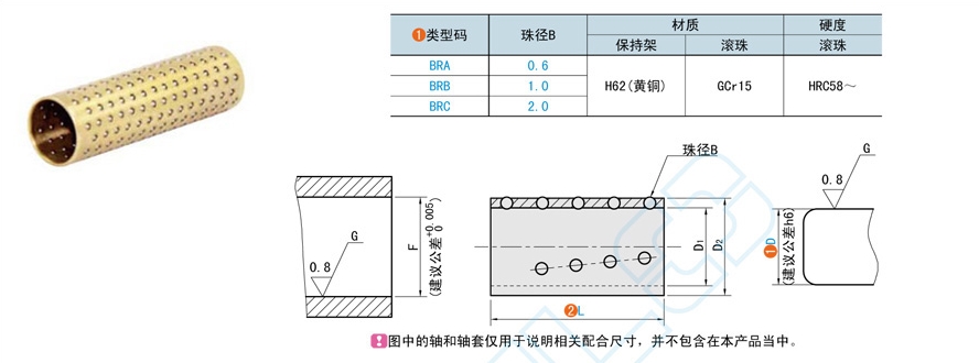 黃銅滾珠襯套的特點與應用方案